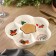 New Year! Menzhitsa New Year's ceramic "Happy New Year", 24 cm, white color
