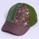Children's cap for the boy Military, the color is green, Rr. 54