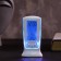 Alarm clock Luazon LB-02 "Obelisk", clock, date, temperature, backlight, white