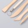 Tools for creativity set of 5 pcs wood, metal 8x14.5 cm