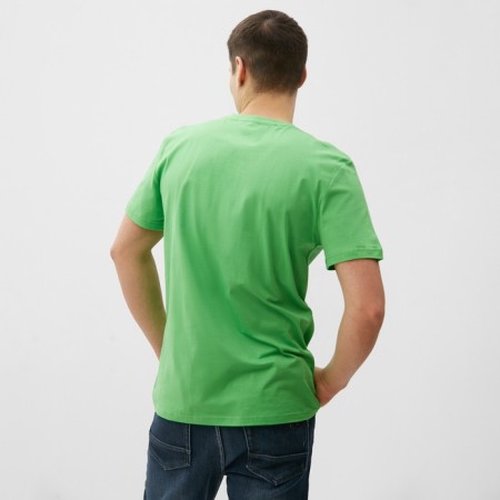 T-shirt male, color is bright green, size 52-3