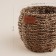Sima Home straw's manual weaving, 15.5x15.5x12.5cm, round