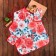 Kitchen set of "rose" dignity 17x17 cm, mittens 25x16 cm, apron 60x80 cm, 100% p/e