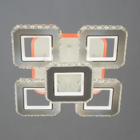 Causteen with PDU "Mia" 5XLED 150W 3000-6000K RGB white 38x38x14cm-1