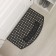 Rug of the groomed cellular share "Welcome", 43 × 73 cm, black color