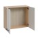 Cabinet hinged for dishwasher ATV 800x310x720, sonoma oak/nubuk Milk
