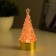 Spinker "Christmas tree" LED 1W RGB 3xlr44 gold 4x4x11cm Risalux