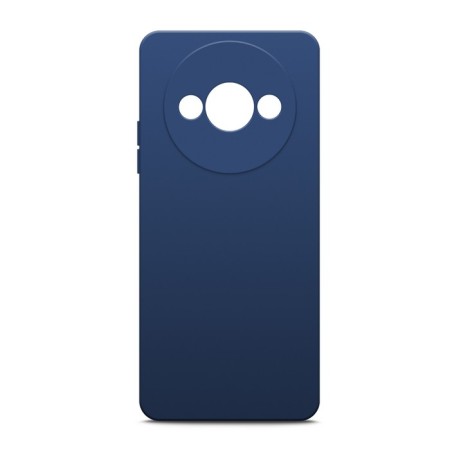 Borasco Mate case for Xiaomi Redmi A3, silicone, matte, blue-5