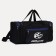 Sports bag with lightning, with an increase, 3 outer pockets, a long belt, black/blue color