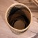 Basket with a covered lid, from bamboo 20x20x42 cm