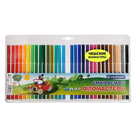 Fleeters 30 colors 1.8 mm Centropen 7790 Washable, blister, euro suspension, line 1.0 mm