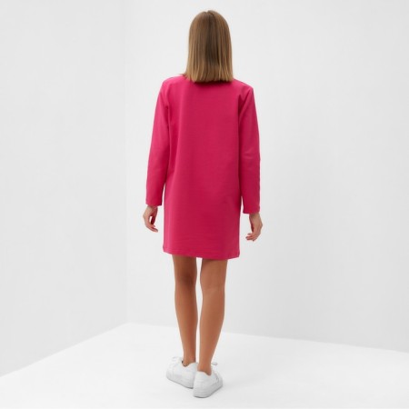 Women's dress Minaku: Casual Collection color raspberry, rr 48-3
