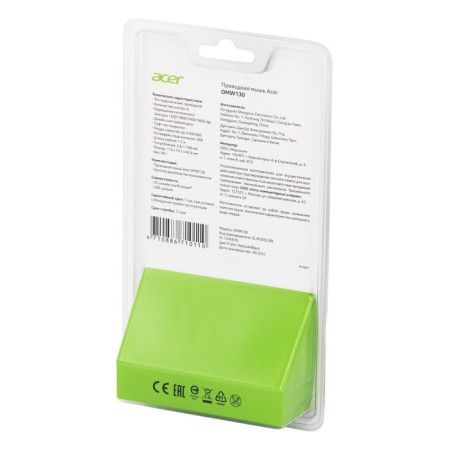 Mouse Acer OMW130 Black Optical (3600DPI) USB (6but)-8