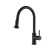 Timo Saona 2316/03FL kitchen mixer, single -leaf, with a drawer, black