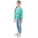 Longsliv children's tropic, height 98 cm, mint color