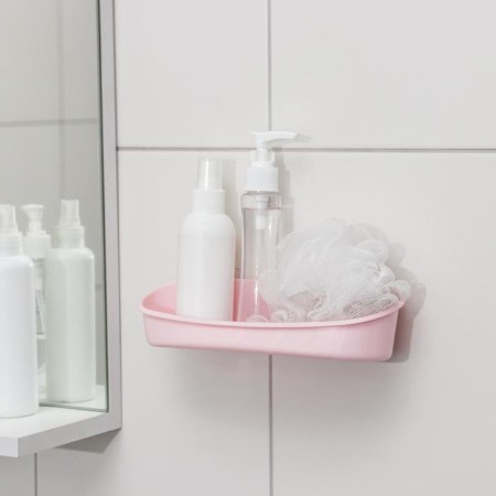 Bathroom holder on suction cups, 23 × 10 × 5 cm, color mix