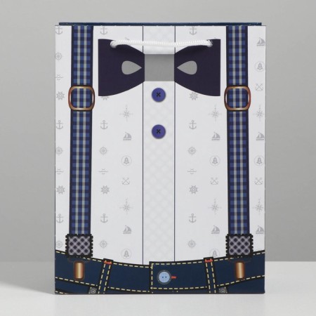 Package Gift Laminated Vertical, Packaging, “Business Man”, MS 18 x 23 x 8 cm-2