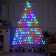 Girlyand "Network-Helly" 2 × 2 m, IP20, dark thread, 152 LED, glow of multi, 8 modes, 220 V