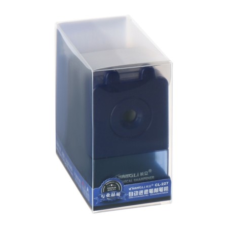 Mechanical sharpener with a Classic container blue-11