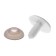 Screw eyes with plugs, set 4 pcs, size 1 pc: 1.7 × 1.5 cm