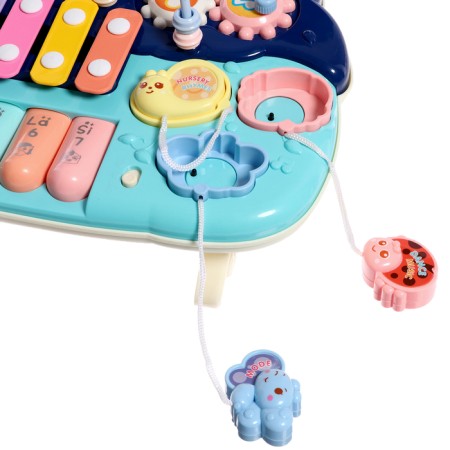 Developing toy "piano", sound, light-8