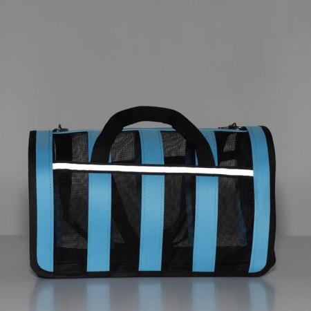Striped sheep bag 35*23*22 cm, blue-13
