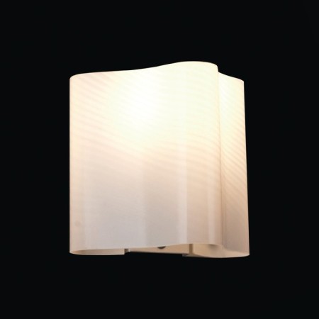 Sconces st. SL117.511.01. ONDE. 1x40 W, E14, 16x15 cm, silver color-2