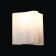 Sconces st. SL117.511.01. ONDE. 1x40 W, E14, 16x15 cm, silver color