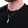 Music Life 4 Harly Harly, 8 tones, 3.5x1.5x1cm, chain 28cm, green