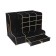 Organizer-Claus desktop DEVENTE. Magnat 33 x 26 x 26 cm, MDF, black, cardboard box