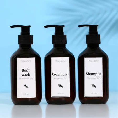 A dispenser for shampoo, air conditioning, shower gel Relax Zone, 250 ml-1