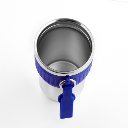 Thermal circle, 400 ml, New Design, retains heat up to 8 hours, blue-4