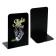 Book stands "Sneakers", 2 pieces, black