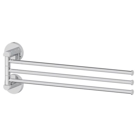 Truste -rotary towel holder 40 cm, chrome, artwelle