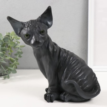 The piggy bank "Kitten Sphinx" 22 x 10 x 21 cm.-1