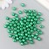 Set of beads "needlework" plastic, diameter 8 mm, 25 g, jade