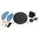 Robot vacuum cleaner JVC JH-VR510, 25 W, 0.5/0.11 l, black