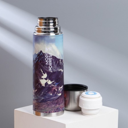 Thermos "Gora" in Kozhzam, Mode Forrest, 750 ml, heat conservation 16-18 hours-2