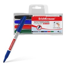 A set of markers for board, 4 colors, 2.0 mm, Erichkrause W-110