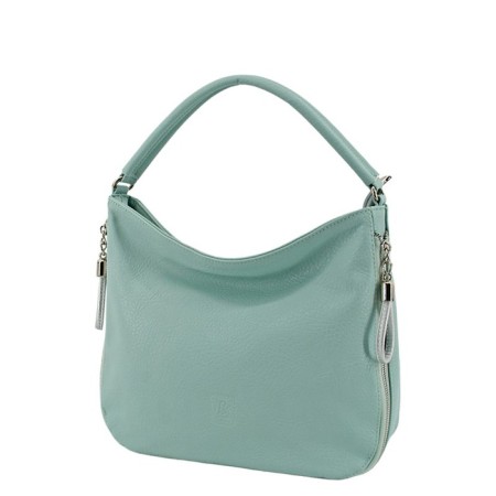 Bag bag, lightning department, mint color 26x23x10cm