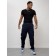 Cargo jeans men, size 44, dark blue color