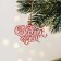 New Year's decor "Happy New Year" 8.2 x 5.3