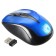 Mouse call 675MW Black/Blue optical (1200DPI) Wireless USB for laptop (3but)