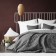 Jerry set: covering 160 x 220 cm, pillowcase 40 x 40 cm - 2 pcs, color gray