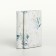 Women's wallet on the button, white color