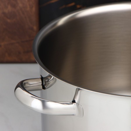 Cloudy pan "Profi", 9 l, d = 28 cm, metal lid-3