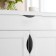 Penfois handle Cappio RP100BL, L = 400 mm, black color
