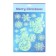 Stickers on the windows "New Year" snowmen, 27 x 18 cm