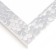 Photo frame Plastic "Mira" 20x30 cm, 651628 metallic (plastic screen)