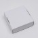 Self -assembly box, craft, white, 16 x 16 x 6 cm